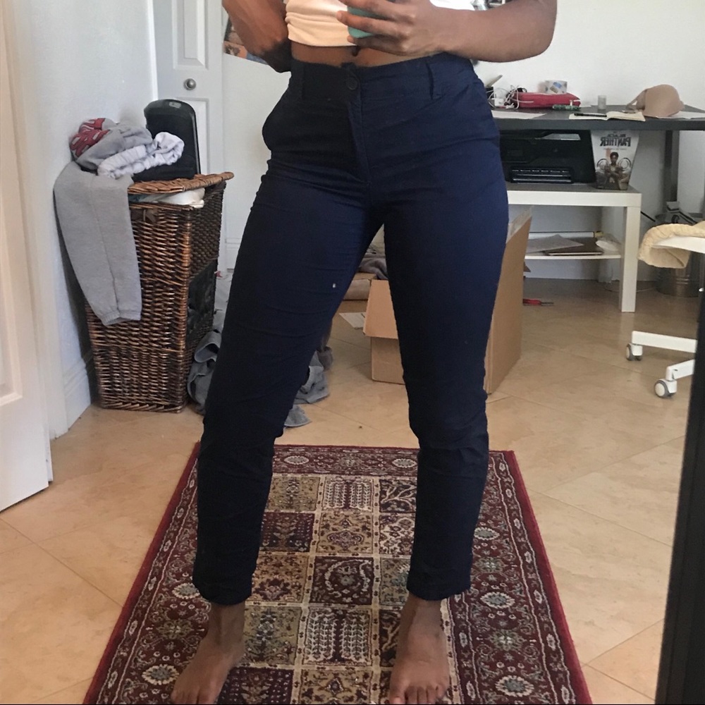 Navy blue pants